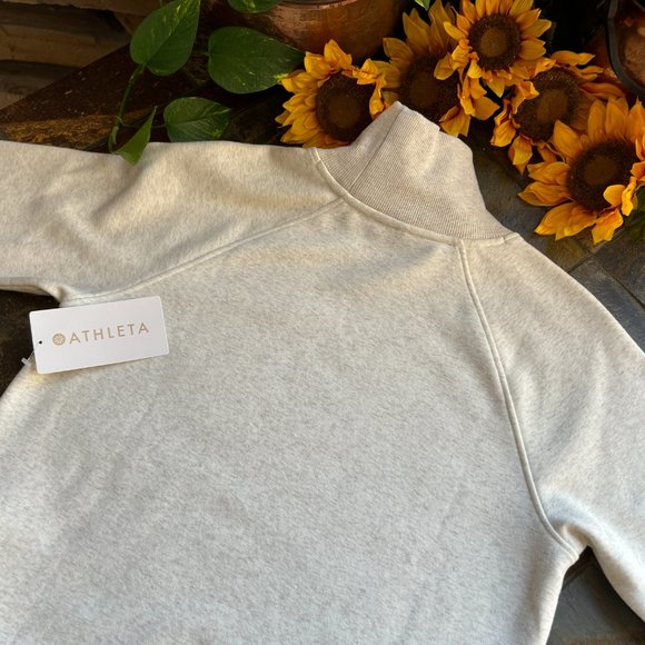 **👏HOST PICK👏 ** Athleta Cozy Karma Side Zip Funnel Neck NWT - Picture 12 of 13